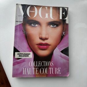 Vogue Paris 654 March 1985 Rosnay Bourdin Sieff